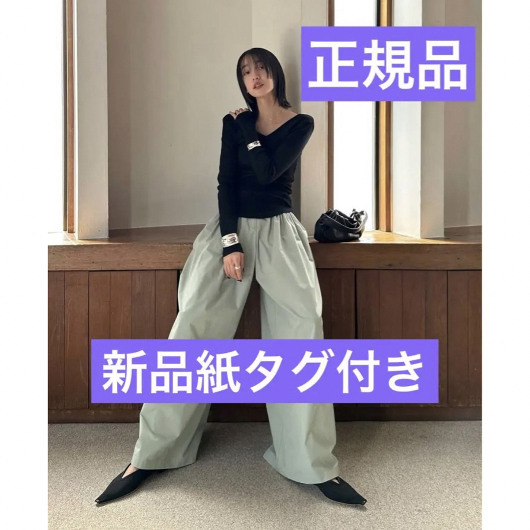 CLANE - クラネ23年正規品!新品紙タグ付き☆タックワイドパンツTUCK CLANE - クラネ23年正規品!新品紙タグ付き☆タックワイドパンツTUCK
