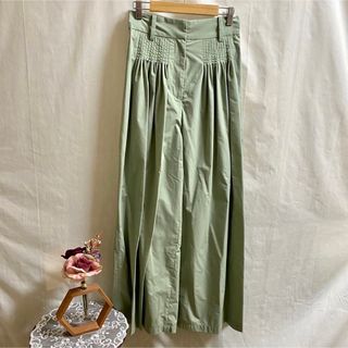 CLANE - クラネ23年正規品！新品紙タグ付き☆タックワイドパンツTUCK 