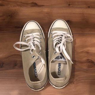 オールスター(ALL STAR（CONVERSE）)のコンバース　ALL STAR ベージュ　24㎝(スニーカー)