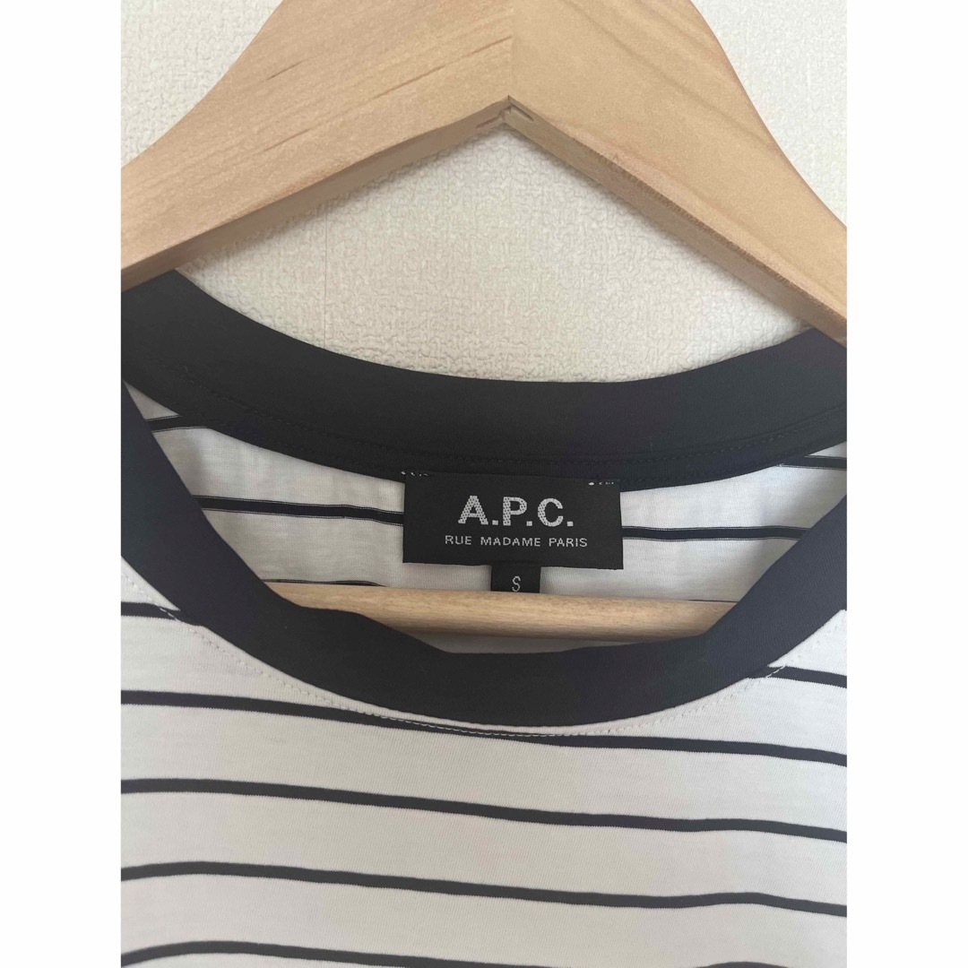 A.P.C(アーペーセー)のA.P.C.RELUME T-SHIRT BORDER：Tシャツ レディースのトップス(Tシャツ(半袖/袖なし))の商品写真