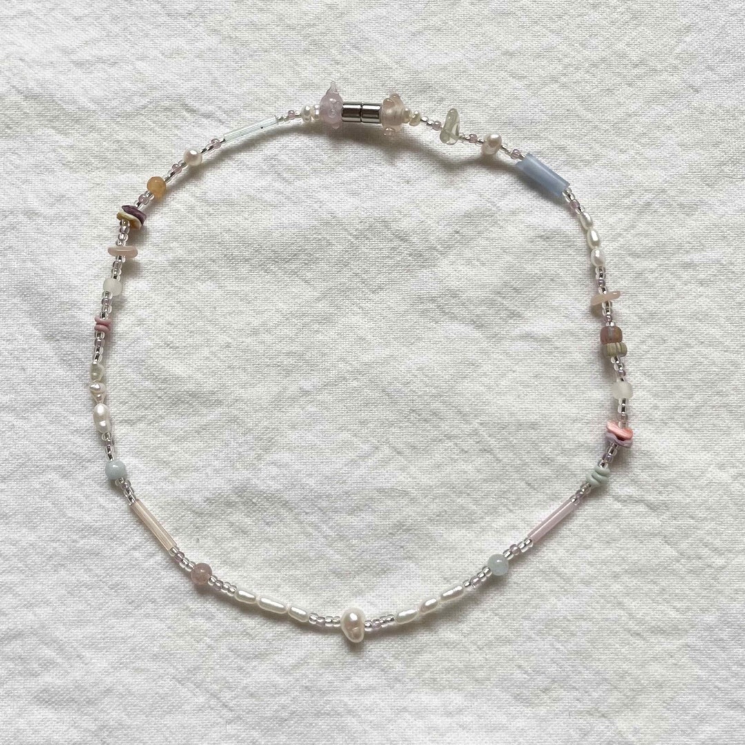 Glass beads choker necklace No.62 数量限定の通販 by sr jewelry＊複数購入でお値引き｜ラクマ