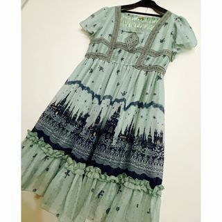 アクシーズファム(axes femme) ワンピース(グリーン・カーキ/緑色系