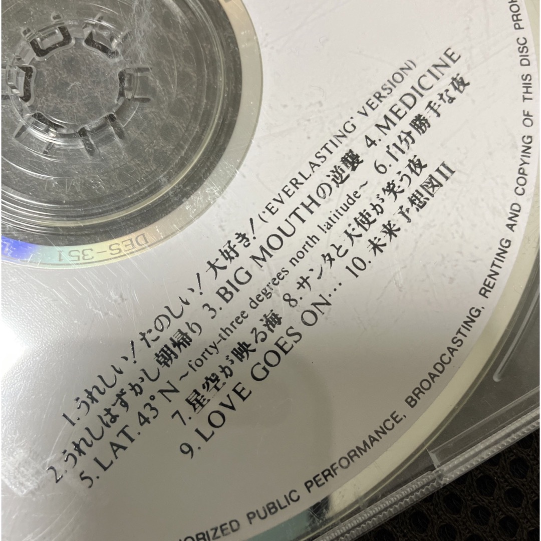 LOVE GOES ON ••• エンタメ/ホビーのCD(ポップス/ロック(邦楽))の商品写真