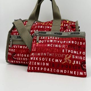 レスポートサック(LeSportsac)の【美品】レスポートサック　2way ミニボストン　ショルダーバッグ 鍵付き(ショルダーバッグ)