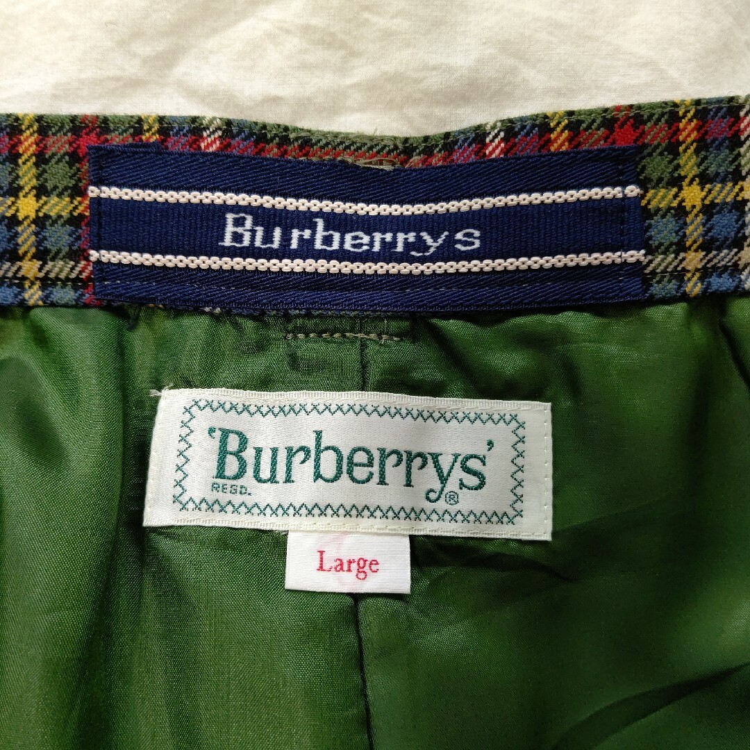 BURBERRY(バーバリー)の美品✨『BURBERRYS』バーバリー チェックパンツ 90s ゴルフ レディースのパンツ(キュロット)の商品写真