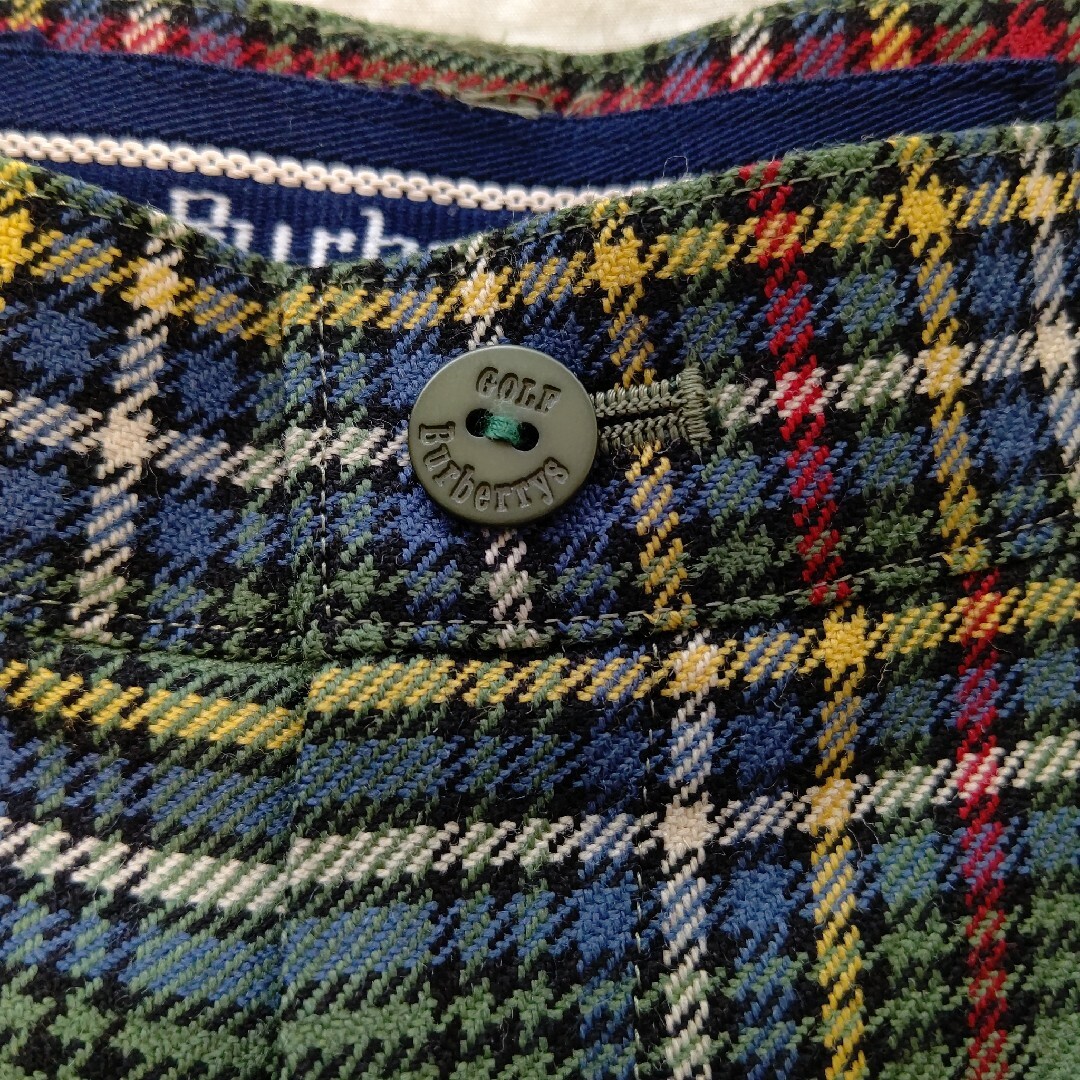 BURBERRY(バーバリー)の美品✨『BURBERRYS』バーバリー チェックパンツ 90s ゴルフ レディースのパンツ(キュロット)の商品写真