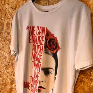 オールドネイビー(Old Navy)のレア‼️フリーダカーロ　Frida Kahlo グラフィック Tシャツ XL(Tシャツ/カットソー(半袖/袖なし))