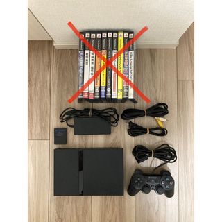 プレイステーション2(PlayStation2)の【美品】PlayStation2 SCPH-77000 CB(家庭用ゲーム機本体)