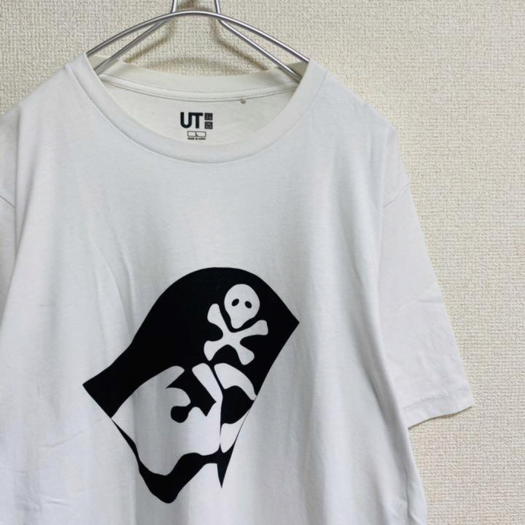 UNIQLO(ユニクロ)の一点物　ユニクロ UT 週間少年ジャンプ 50周年記念 海賊ロゴTシャツ メンズのトップス(Tシャツ/カットソー(半袖/袖なし))の商品写真