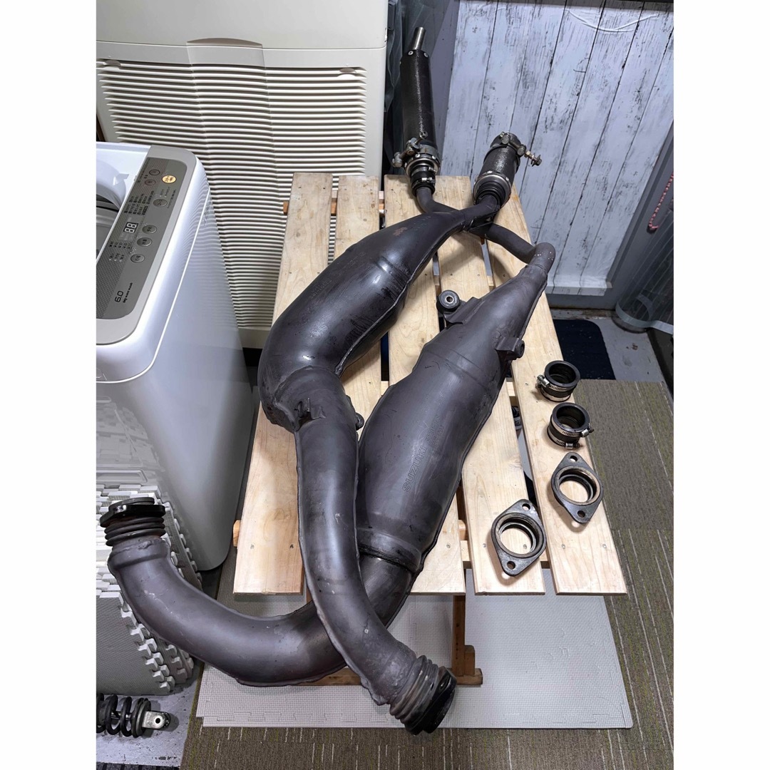 SUZUKI VJ22 RGVガンマ250 チャンバー サイレンサー