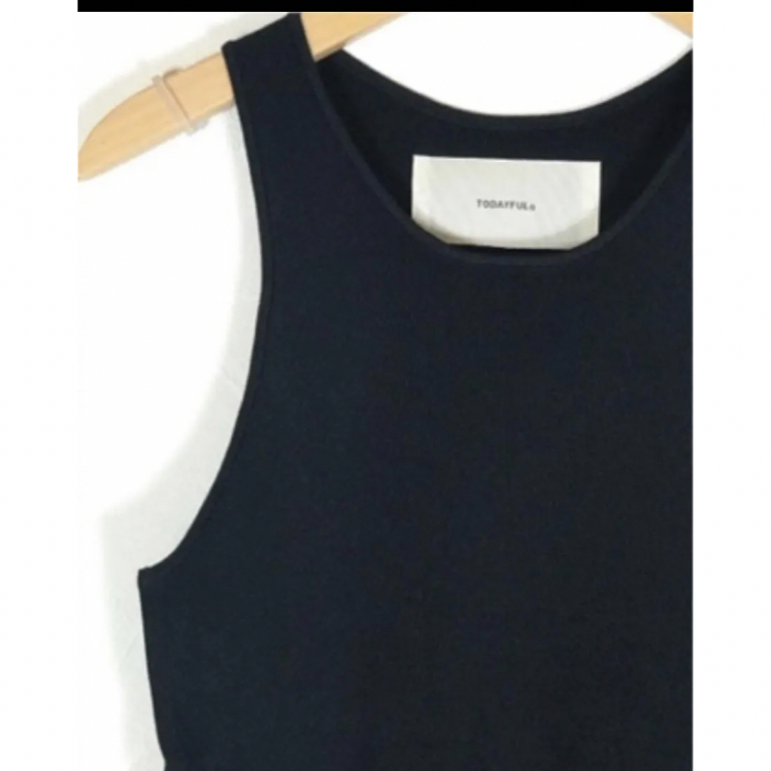 TODAYFUL(トゥデイフル)のトゥディフル  Highgauge Knit Tanktop レディースのトップス(タンクトップ)の商品写真