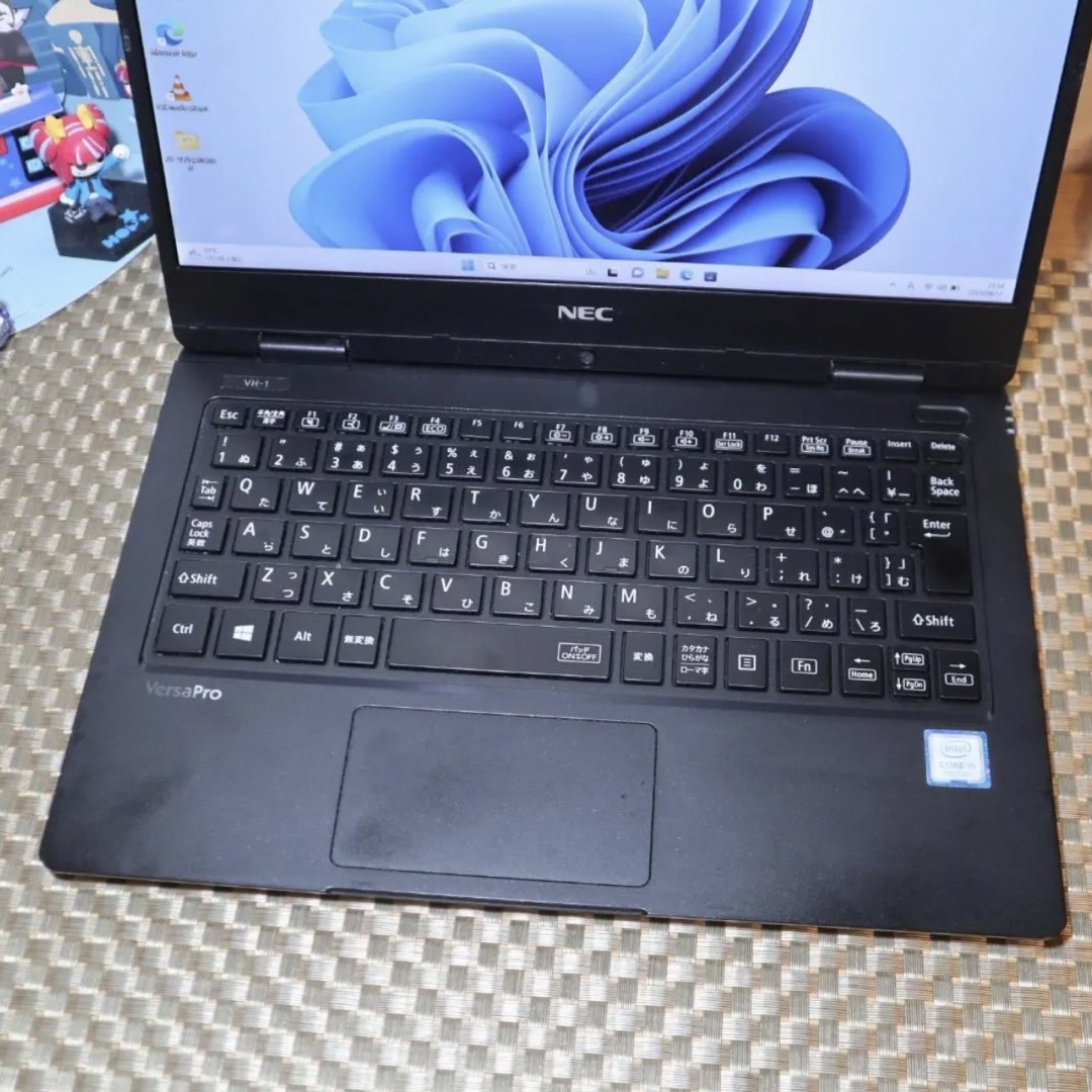 12.5型 ノートPC NEC PC-VKT12HZG1 i5 無線 Win11DisplayPo