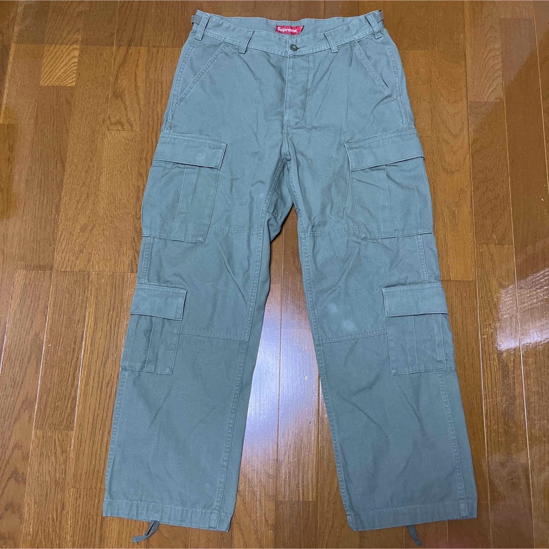 Supreme   supreme cargo pant カーゴパンツ olive  キムタクの通販