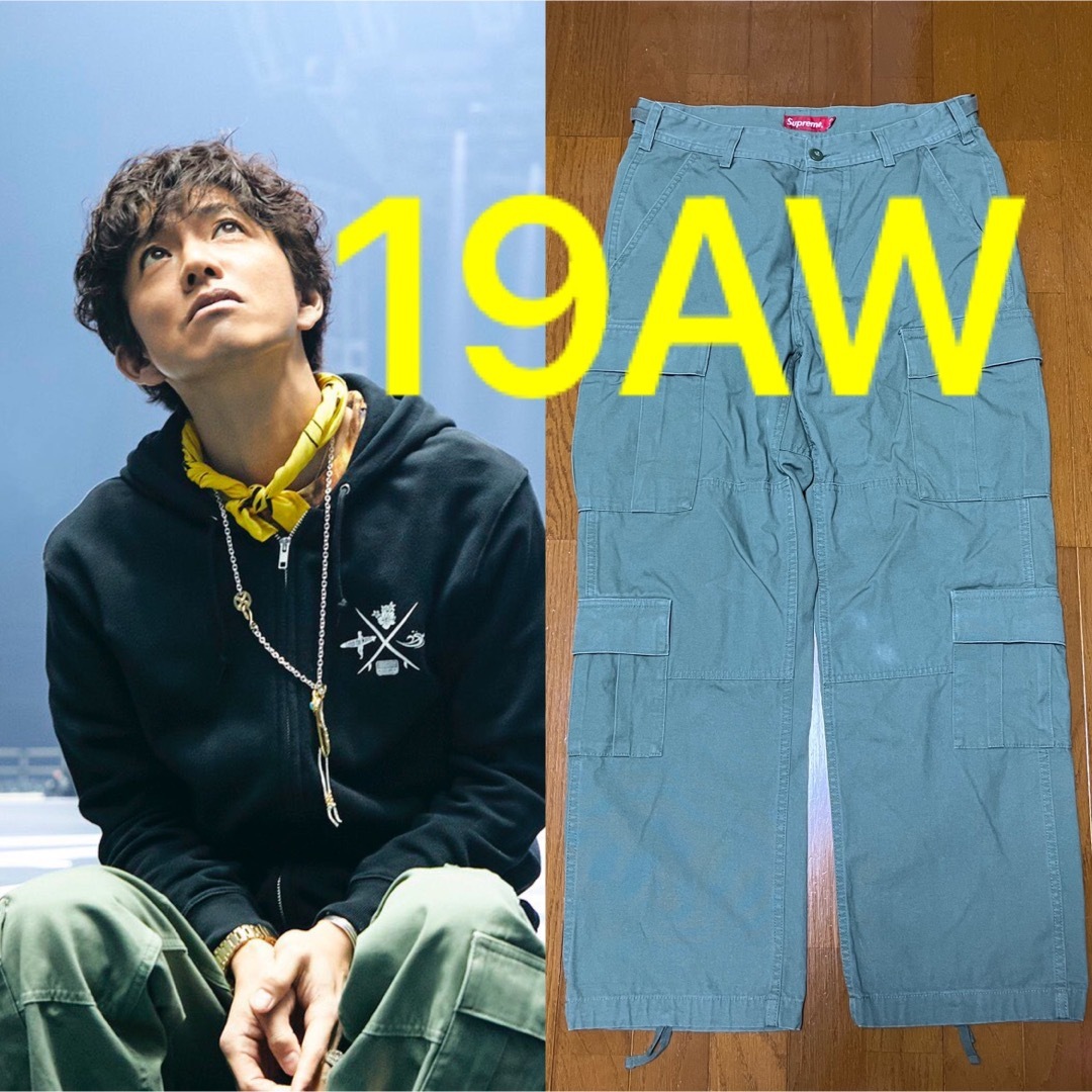 supreme cargo pant カーゴパンツ olive 30 キムタク | フリマアプリ ラクマ