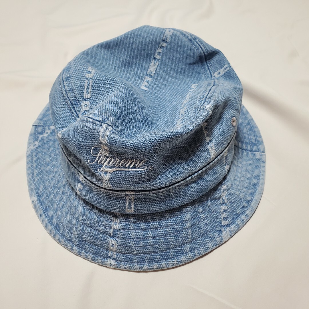 Supreme - SUPREME LogoStripe Jacquard DenimCrusherの通販 by Y ...