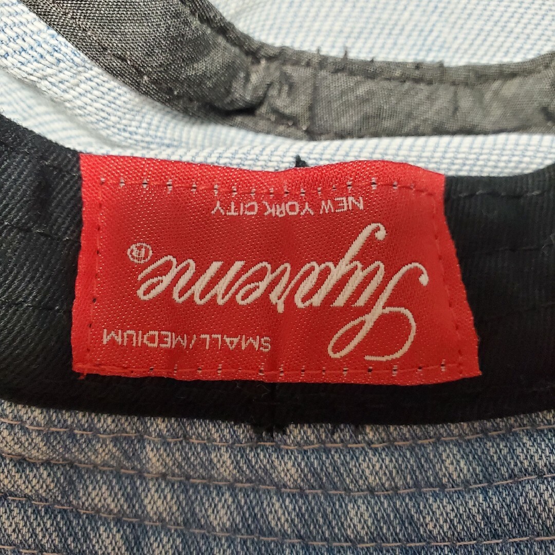 大特価放出！ SUPREME LogoStripe Jacquard DenimCrusher ハット