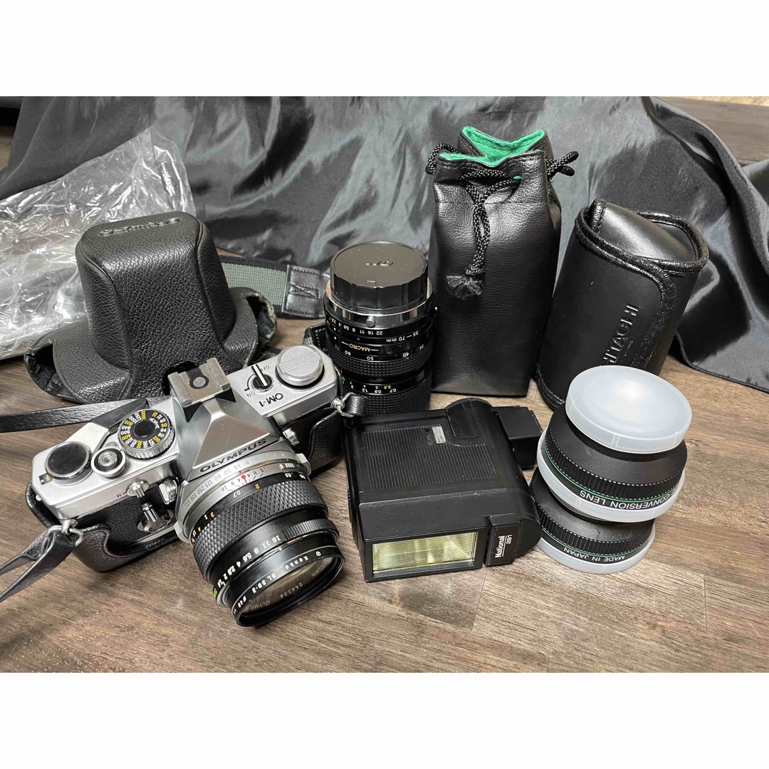 オリンパスOM-2 カメラとレンズのセット