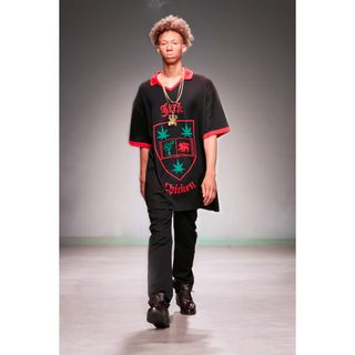 ランドロード(LANDLORD)のLANDLORD 18ss 半袖ニットトップス　状態非常に良し(Tシャツ/カットソー(半袖/袖なし))