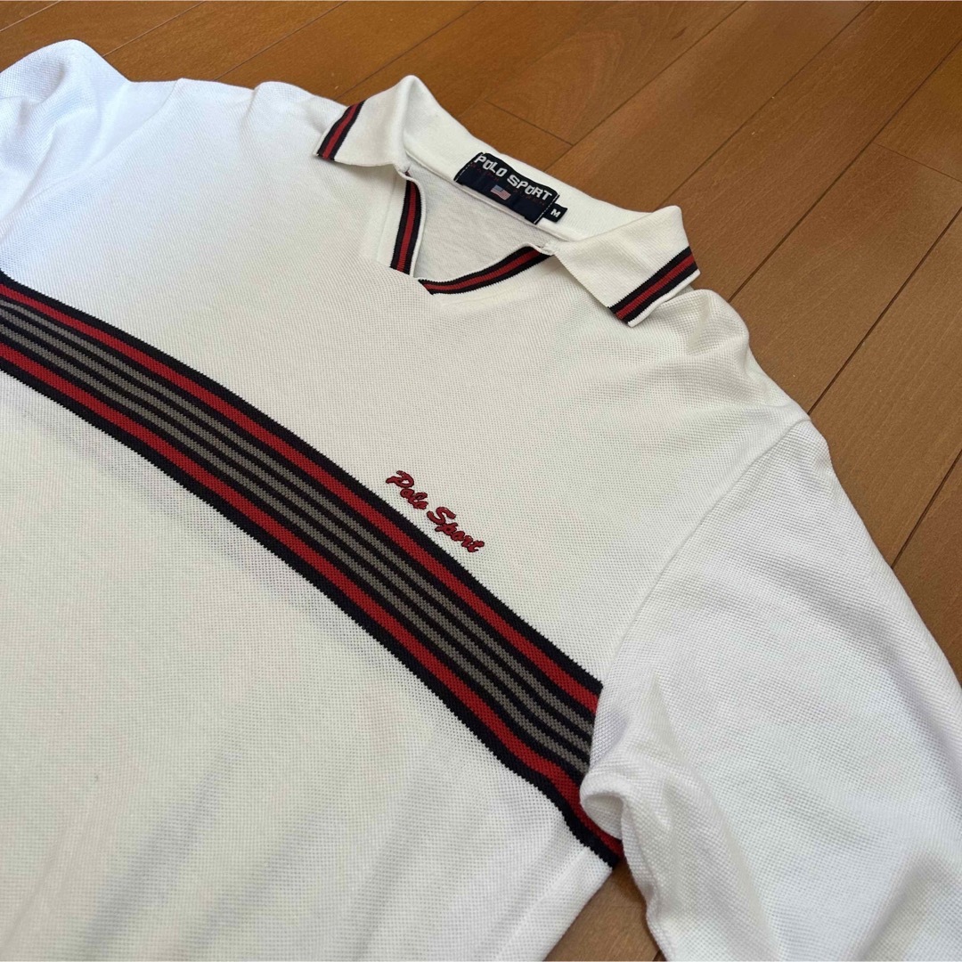 Ralph Lauren - 古着 90s Ralph Lauren POLO SPORT 長袖ポロシャツの