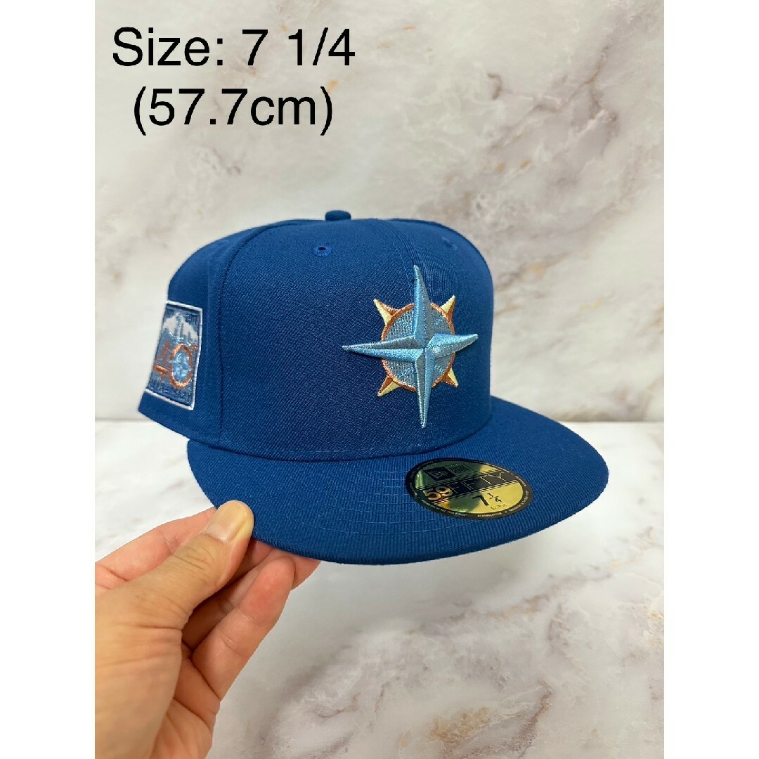 Newera 59fifty シアトルマリナーズ 40thアニバーサリー