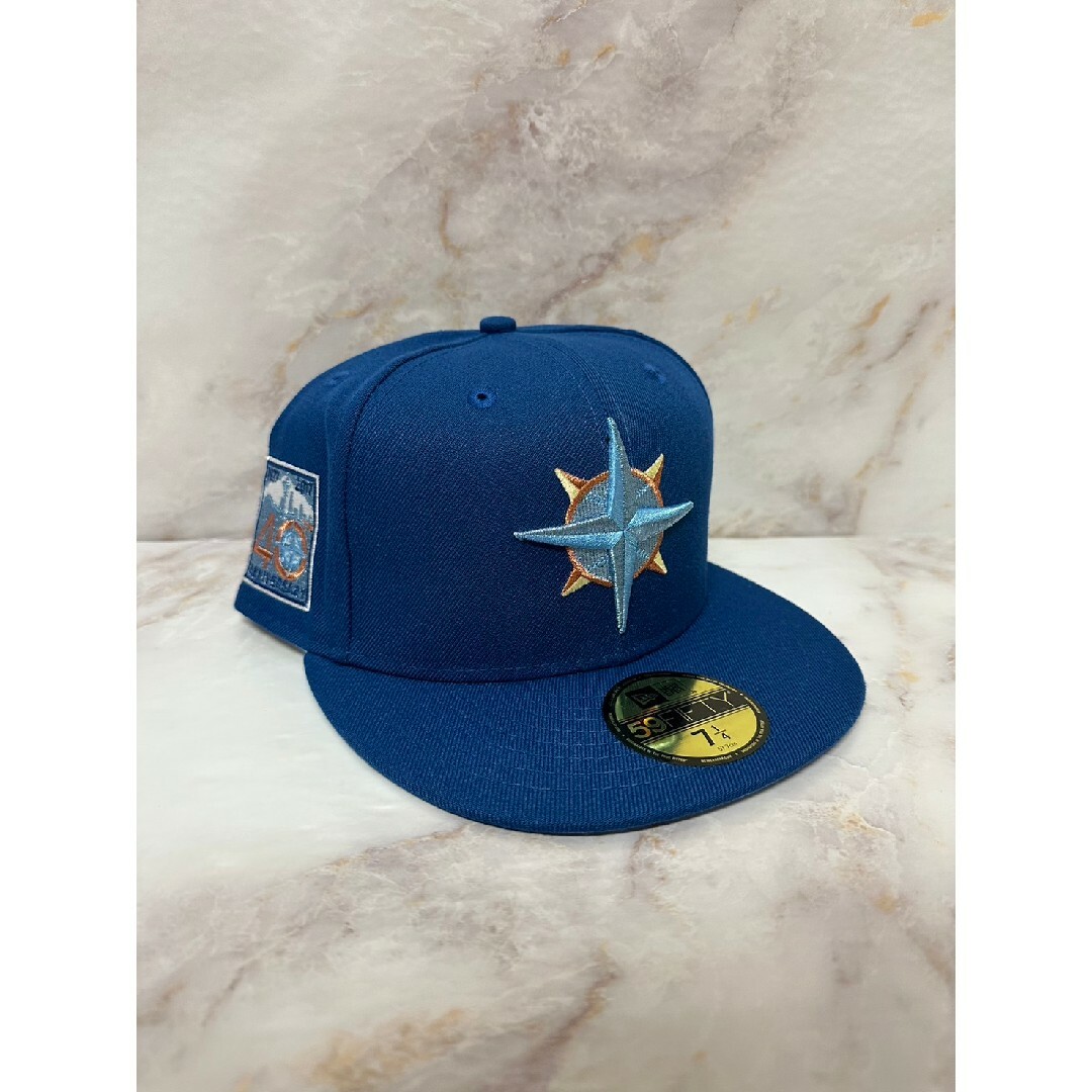 NEWERA シアトルマリナーズ40thクリームエディション 59FIFTY