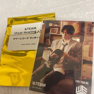 &TEAM 『First Howling：WE』タワレコ ラキドロ FUMA(アイドルグッズ)