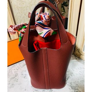 エルメス(Hermes)のチャミ様専用　エルメス ピコタン ハンドバッグ □刻印  バックイン(ハンドバッグ)