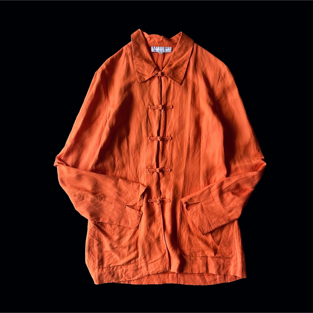 44㎝身幅China Design Linen Shirt