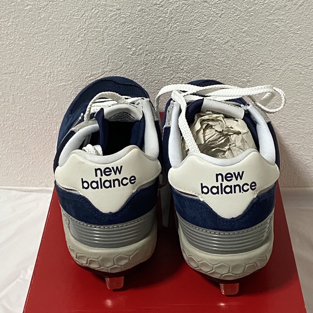 New Balance(ニューバランス)のNew Balance 574 大谷モデル スパイク ネイビー 27cm スポーツ/アウトドアの野球(シューズ)の商品写真