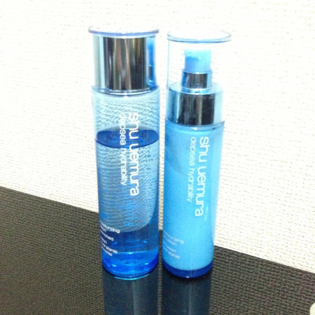 shu uemura(シュウウエムラ)のshu uemura化粧水、乳液セット コスメ/美容のベースメイク/化粧品(その他)の商品写真