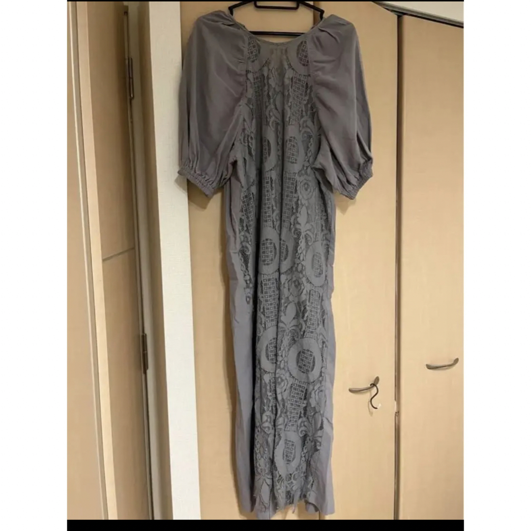 美品★MEDI 2WAY CIRCLE PATTERN LACE DRESS