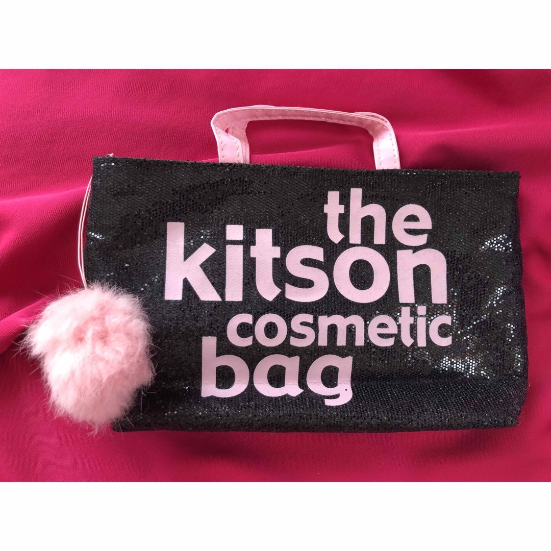 KITSON(キットソン)のthe kitson cosmetic bag キットソン バッグ ポーチ レディースのバッグ(ハンドバッグ)の商品写真