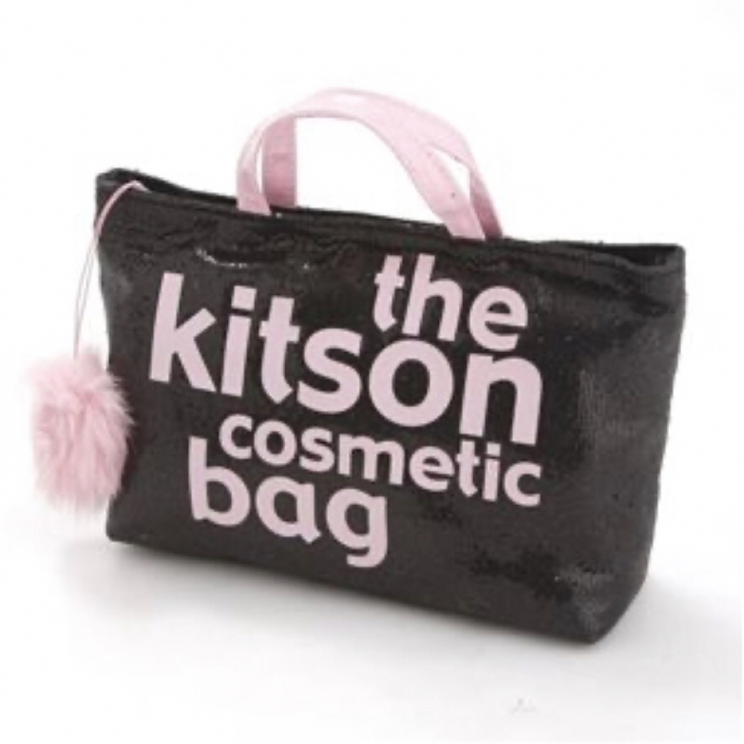 KITSON(キットソン)のthe kitson cosmetic bag キットソン バッグ ポーチ レディースのバッグ(ハンドバッグ)の商品写真