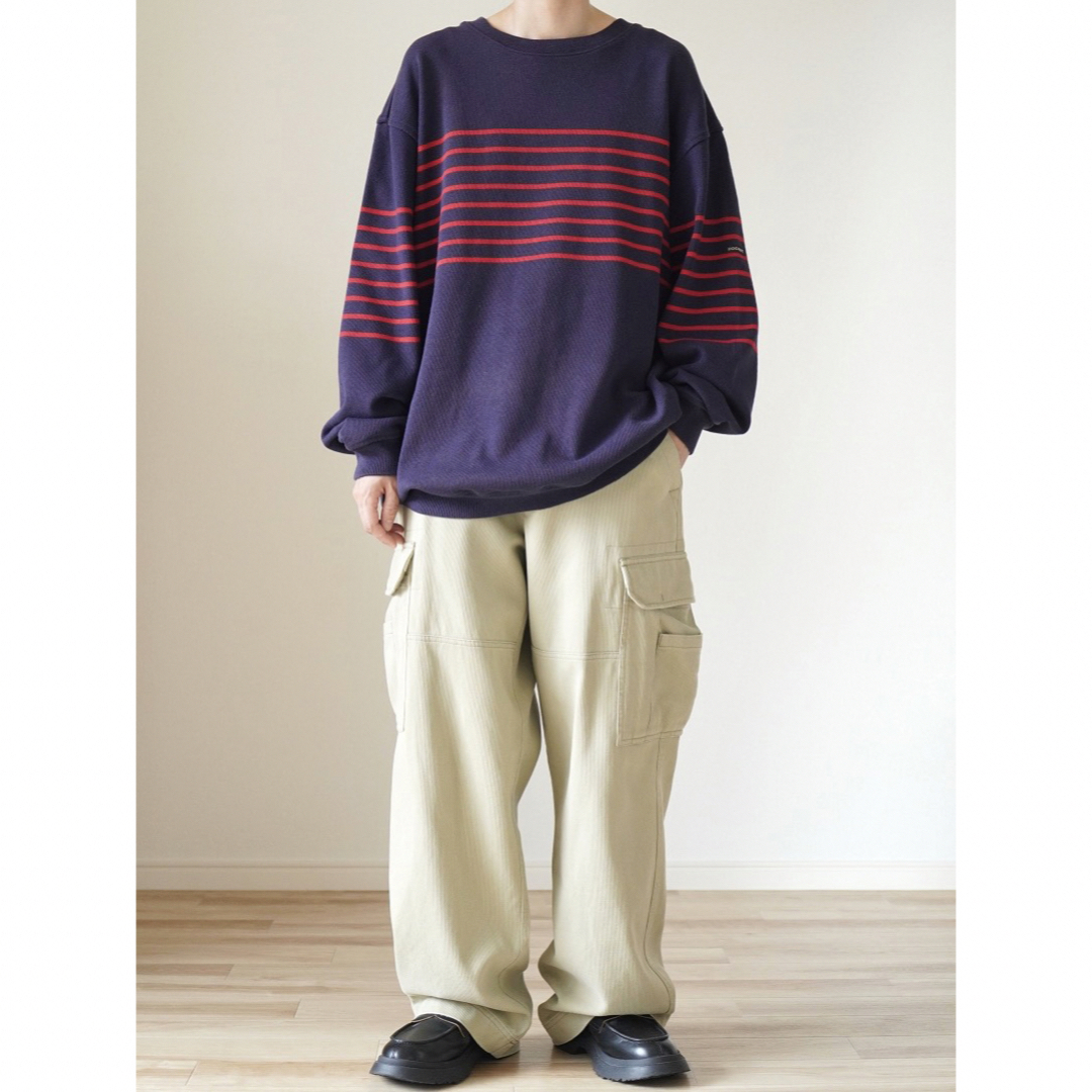 90s  DOCKERS ボーダー スウェット コットンニット