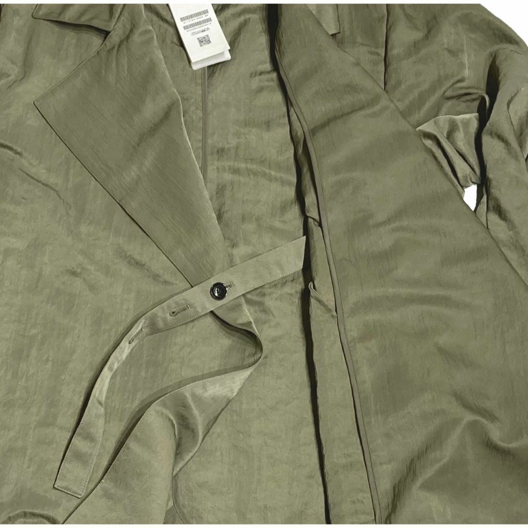 送料無料 激安 23SS 新品6.9万 ジュンハシモト トレンチ コート AKM