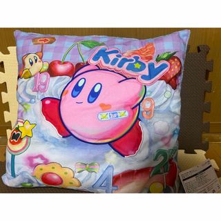 ニンテンドウ(任天堂)の星のカービィ Kirby × monet アップリケクッション ケーキ(キャラクターグッズ)