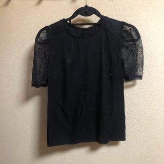 クリア(clear)の黒のトップス(Tシャツ(半袖/袖なし))