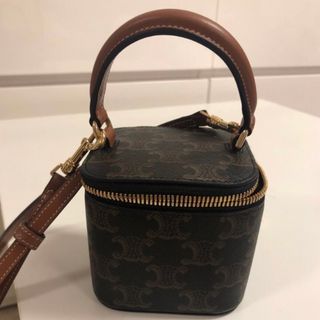 セリーヌ(celine)の値段交渉可セリーヌ　ミニバニティケース　トリオンフキャンバス(ショルダーバッグ)