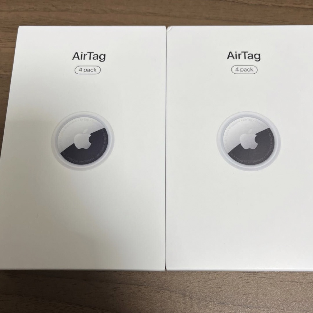 Apple AirTag 8個セット 4個セット× 2 未開封新品 - その他