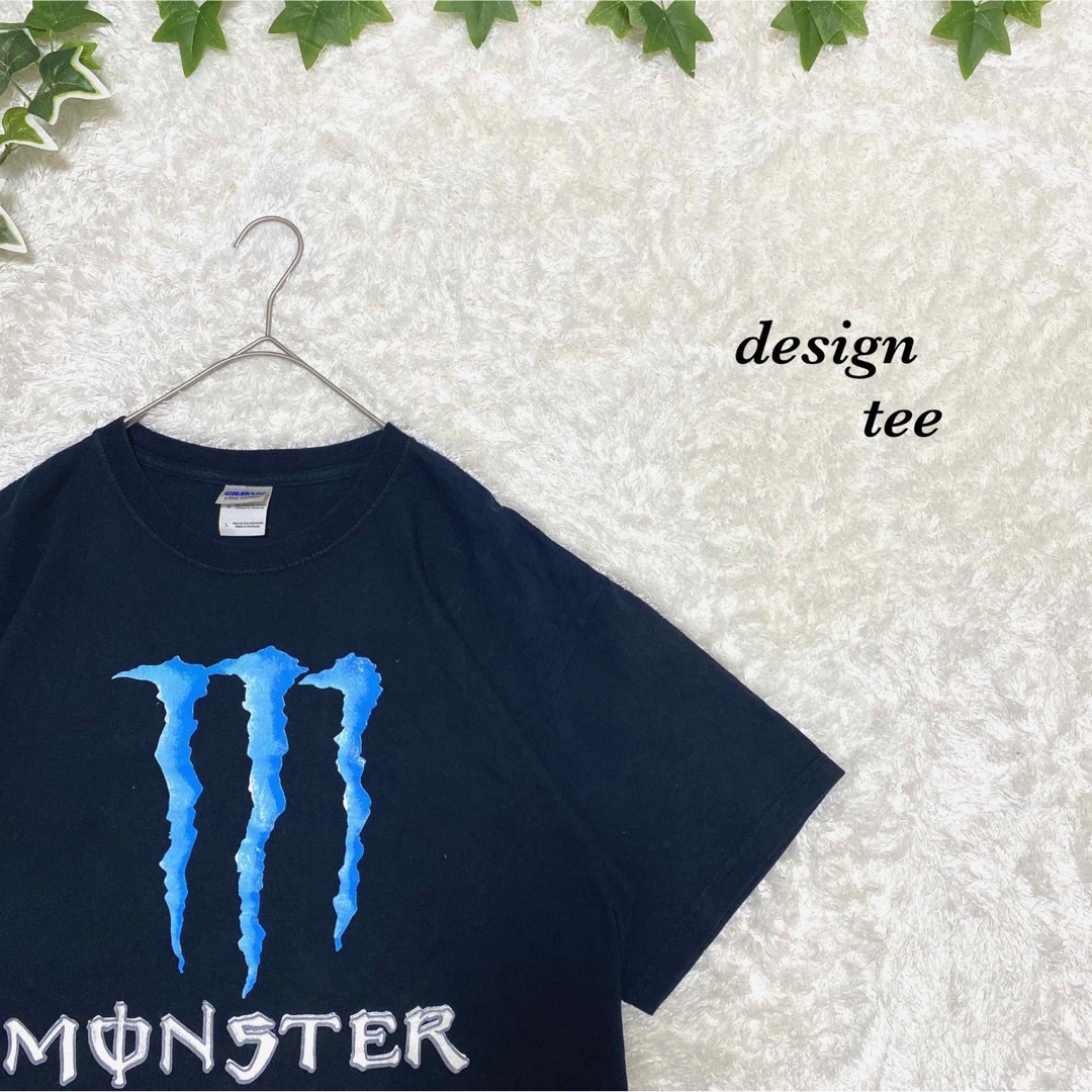 Tシャツ　モンスター　Monster デカロゴ　激レア　　入手困難Tシャツ/カットソー(半袖/袖なし)