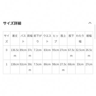 後ろV開きオールインワン　タグ付き