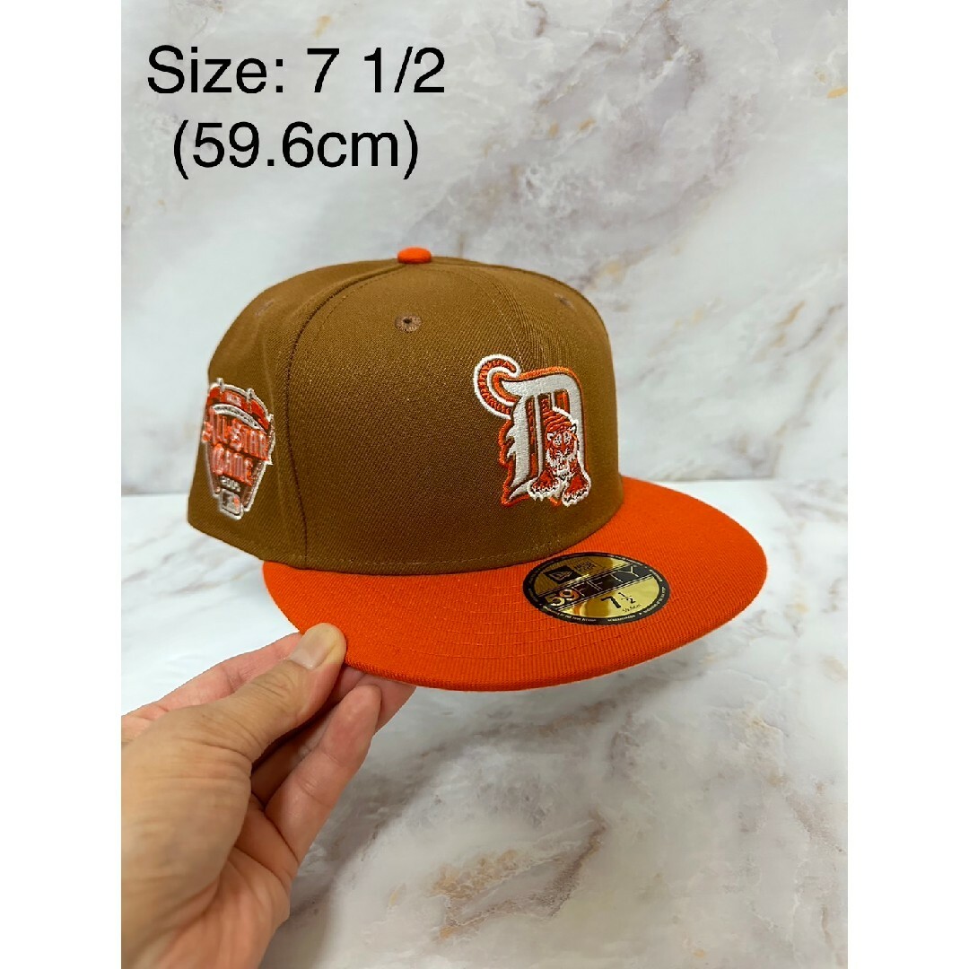 NEW ERA 59fifty ツバ裏オレンジ　デトロイト　タイガース