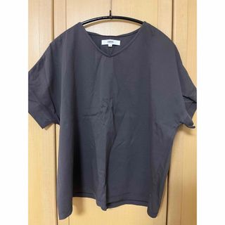 オゾック(OZOC)のozoc カットソー グレー ダークグレー オフィス コットン(Tシャツ(半袖/袖なし))