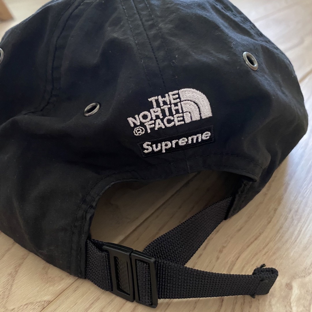 ノースフェイス supreme コラボキャップ 黒【送料込】