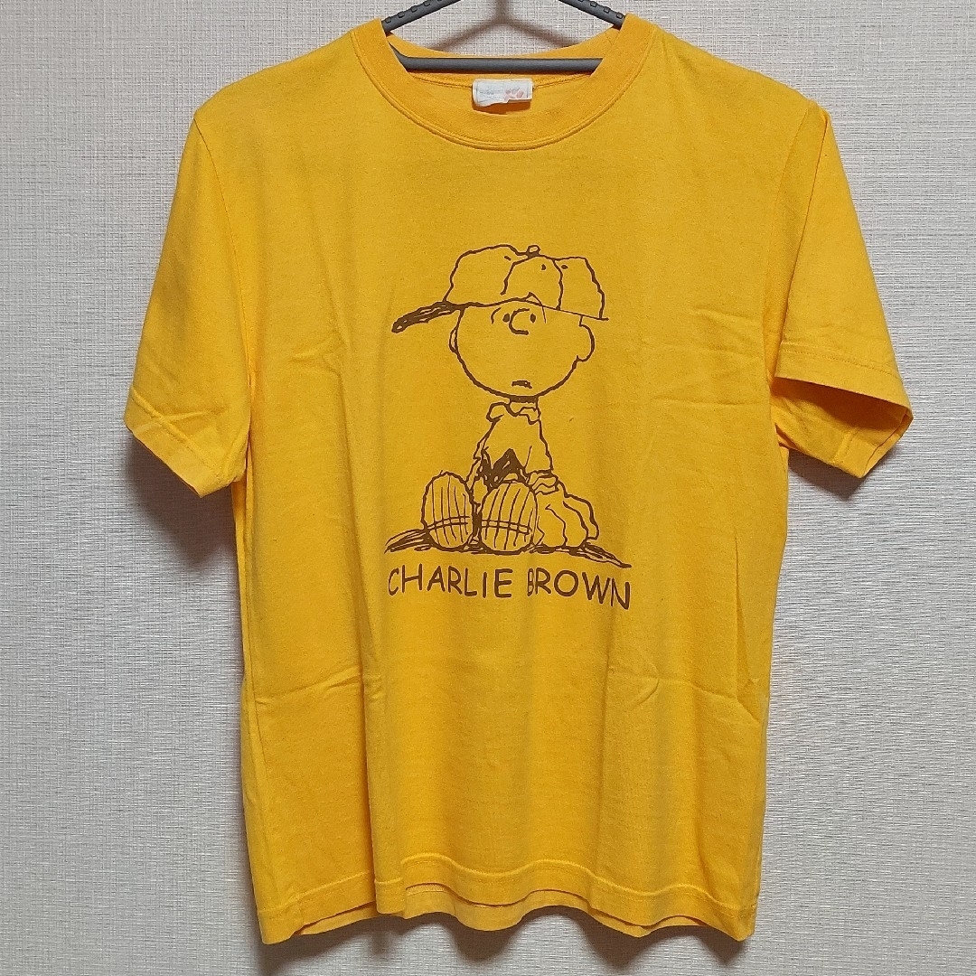 SNOOPY(スヌーピー)のスヌーピー チャーリーブラウン プリント半袖Tシャツ M(125〜135cm) キッズ/ベビー/マタニティのキッズ服男の子用(90cm~)(Tシャツ/カットソー)の商品写真