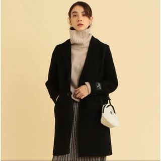 ビューティアンドユースユナイテッドアローズ(BEAUTY&YOUTH UNITED ARROWS)の【美品】BEAUTY&YOUTH  メリノウールモッサチェスターコート(チェスターコート)