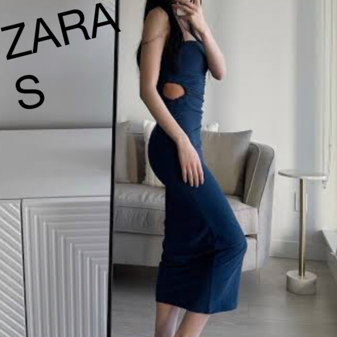 ZARA❤️ストラップレスワンピース❤️新品タグ付き Mサイズ