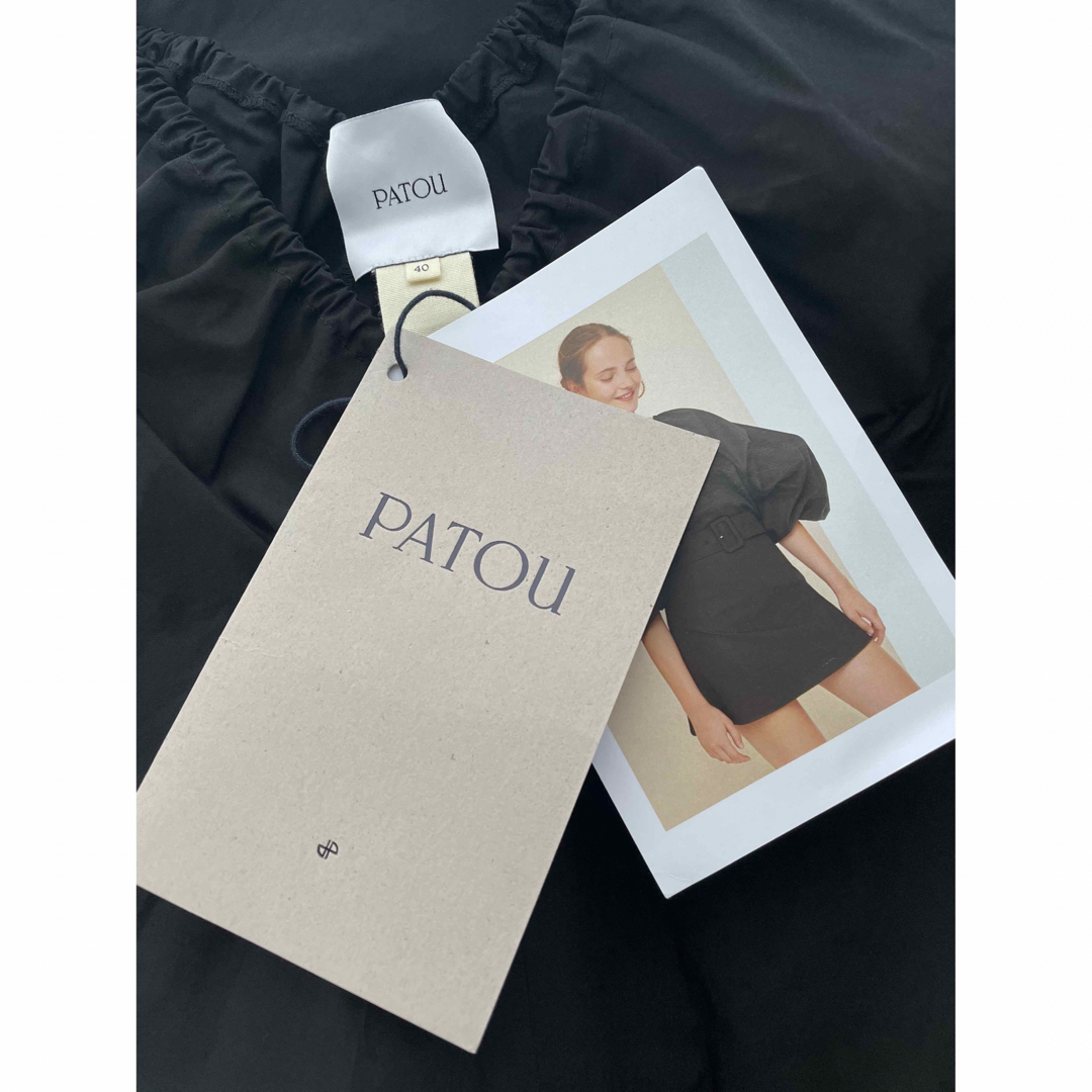 PATOU(パトゥ)の【新品】PATOU パトゥ  ベルテッドワンピース シャツ レディースのワンピース(ミニワンピース)の商品写真