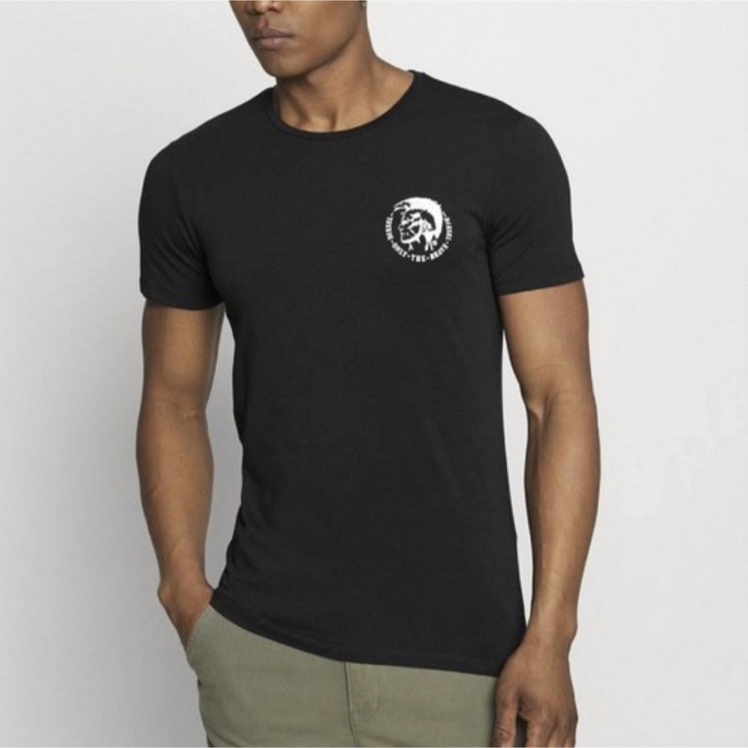 DIESEL(ディーゼル)の新品DIESELディーゼル★メンズのクルーネック TシャツM メンズのトップス(Tシャツ/カットソー(半袖/袖なし))の商品写真