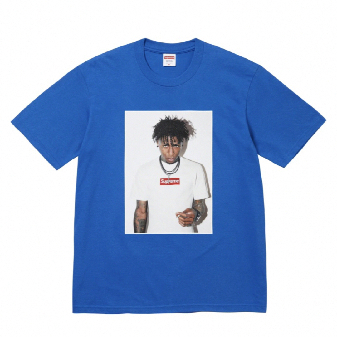 NEWERASupreme NBA Youngboy Tee Royal XL